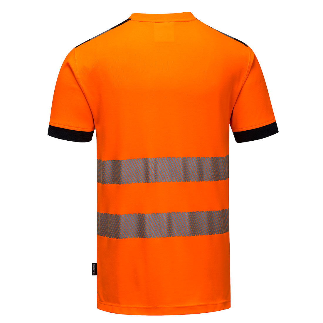T181 - PW3 Hi-Vis t-skjorte Oransje/sort