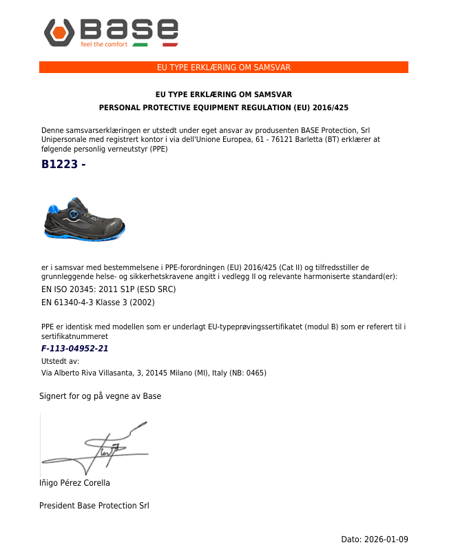 VERNESKO B1223 I-CODE S1P ESD SRC