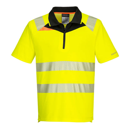DX412 – Hi-Vis Polo DX4 – oransje/svart