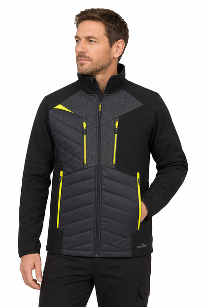 Hybrid Bafflejakke DX4 – svart (DX471)