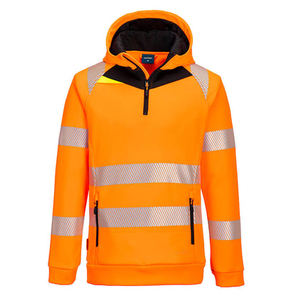 DX482 – DX4 VARSEL HETTEGENSER MED 1/4 GLIDELÅS GUL/ORANSJE