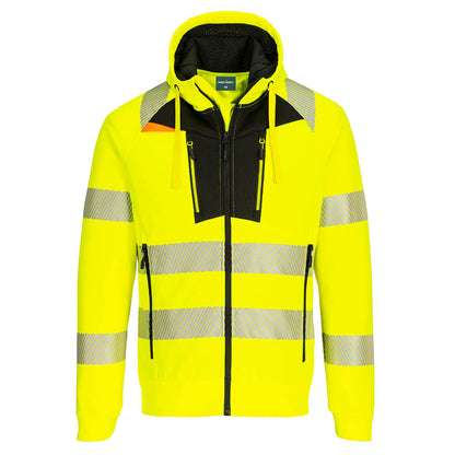 DX484 – PW3 Hi-Vis hettegenser – oransje/gul