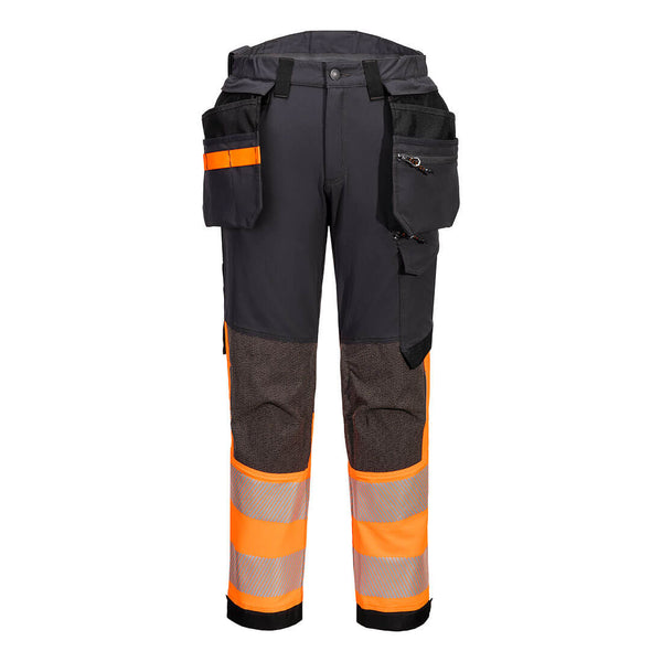 EV442 – Elastiske varselbukser klasse 1 EV4 med henge- og knebeskyttelseslommer