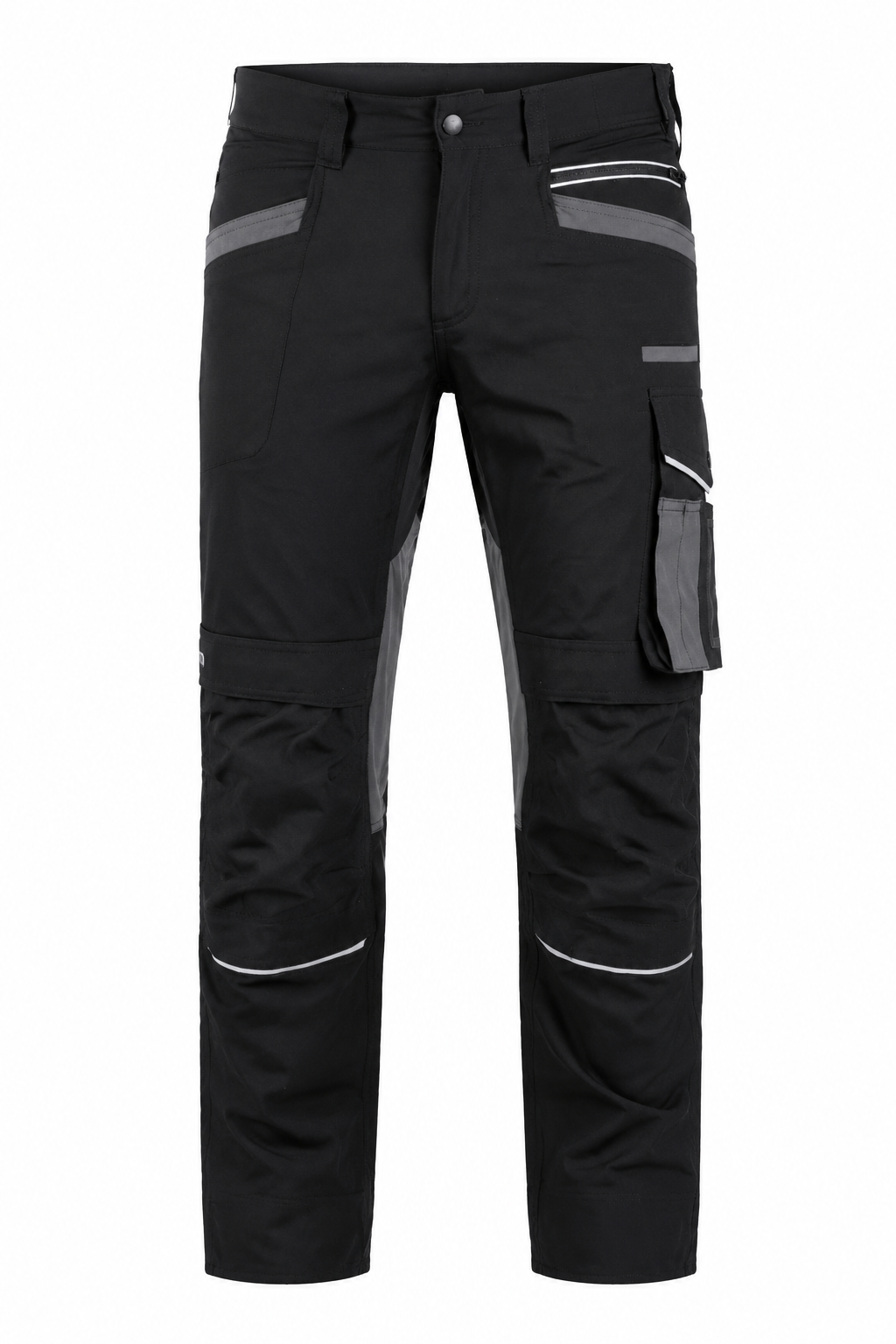STRETCH LINE arbeidsbukse - svart - STALCO PERFECT S-79261