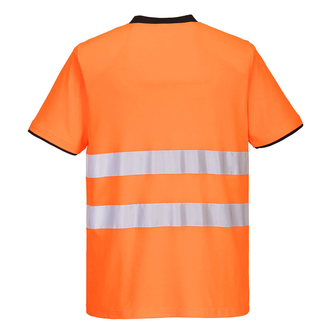 PW213 - PW2 Hi-Vis T-Shirt S/S Oransje/sort