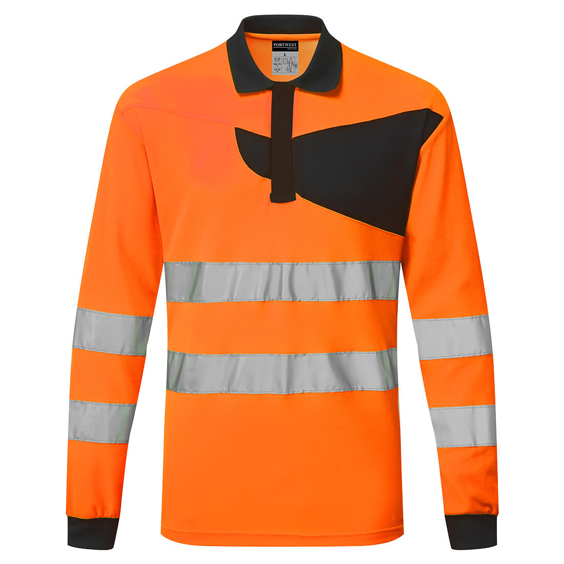 PW220 - PW2 Hi-Vis T-Shirt L/S