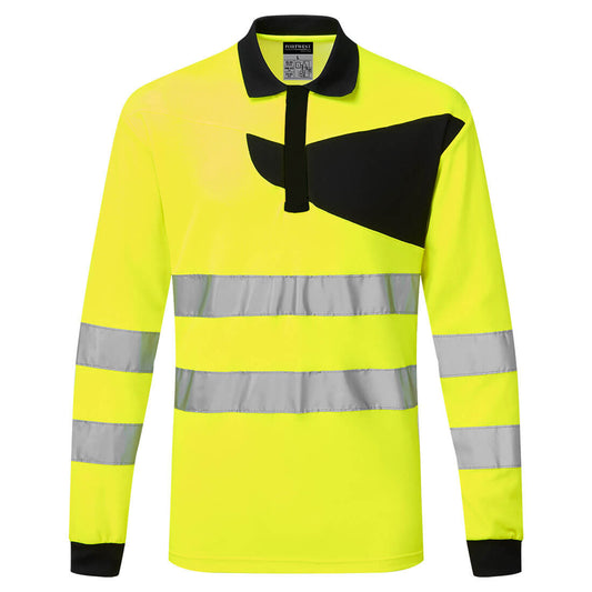 PW220 - PW2 Hi-Vis T-Shirt L/S