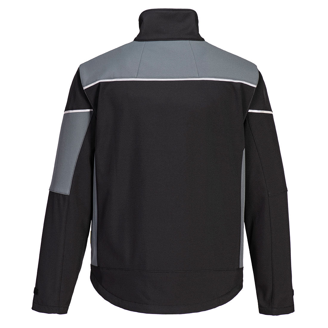 Softshelljakke PW3 (3L) – svart/grå (PW378)