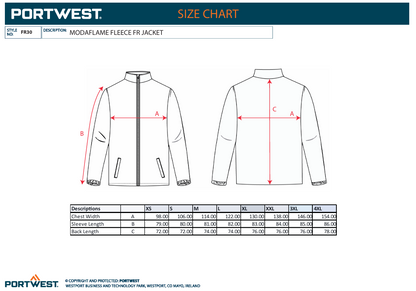 FR30 – FR Modaflame Anti-Statisk Fleece