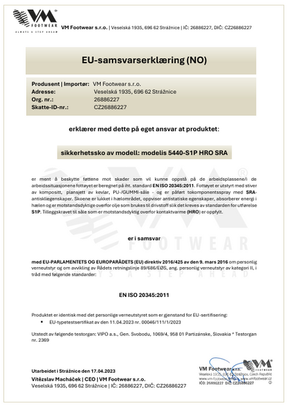 VERNESTØVLER MASKAT S1P HRO