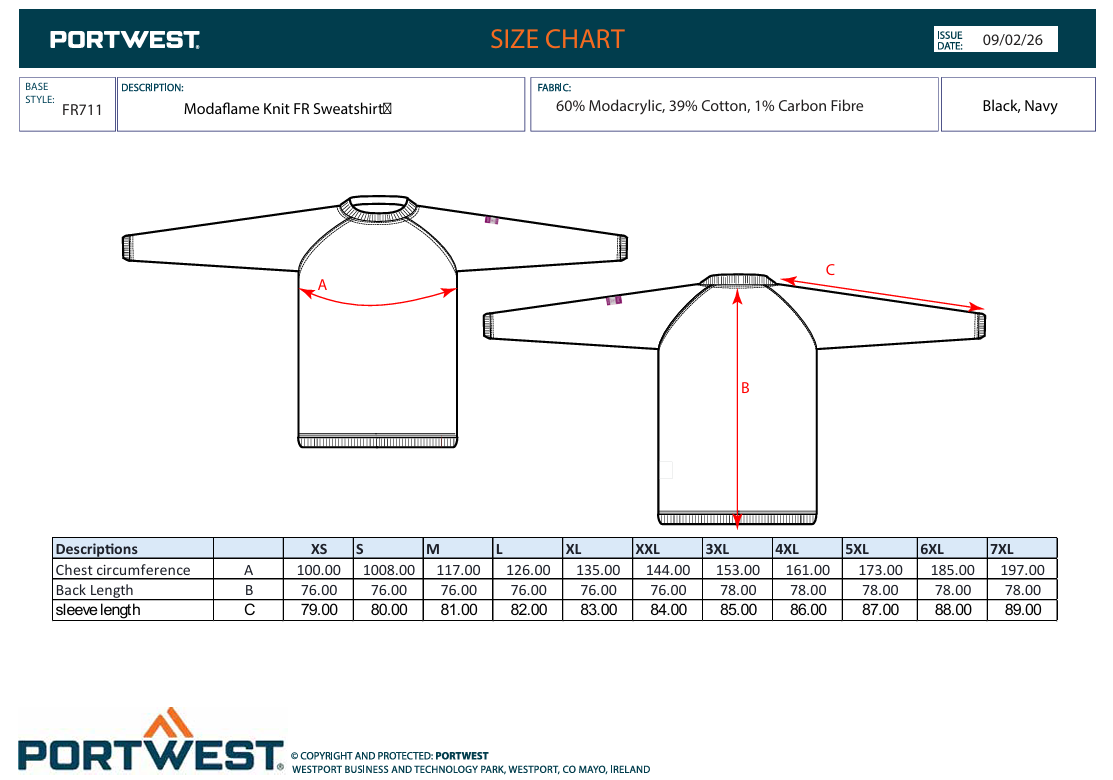 FR711 – WX3 FR Modaflame Langermet Polo