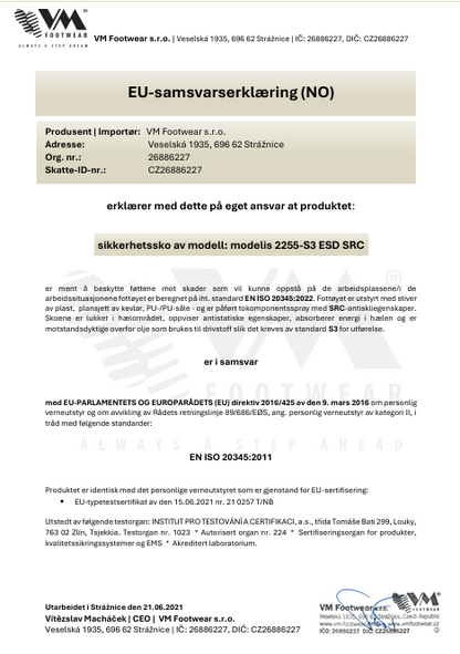 VERNESKO MINNEAPOLIS BOA S3 ESD