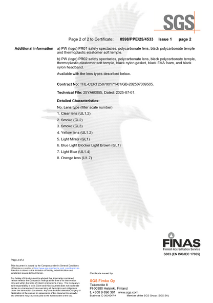 PR02 – Wraparound Plus Vernebriller