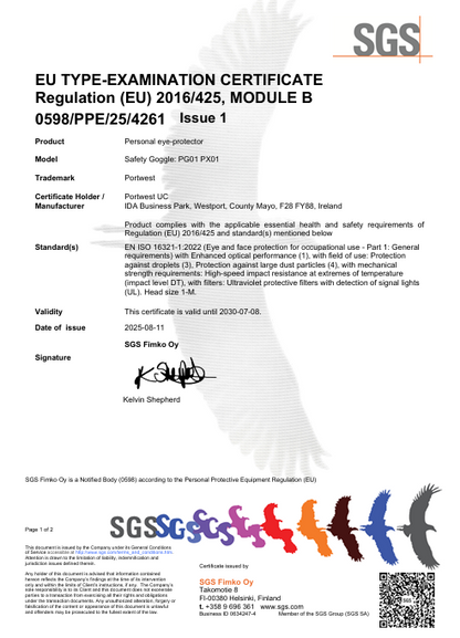 PG01 – TPE Vernebriller