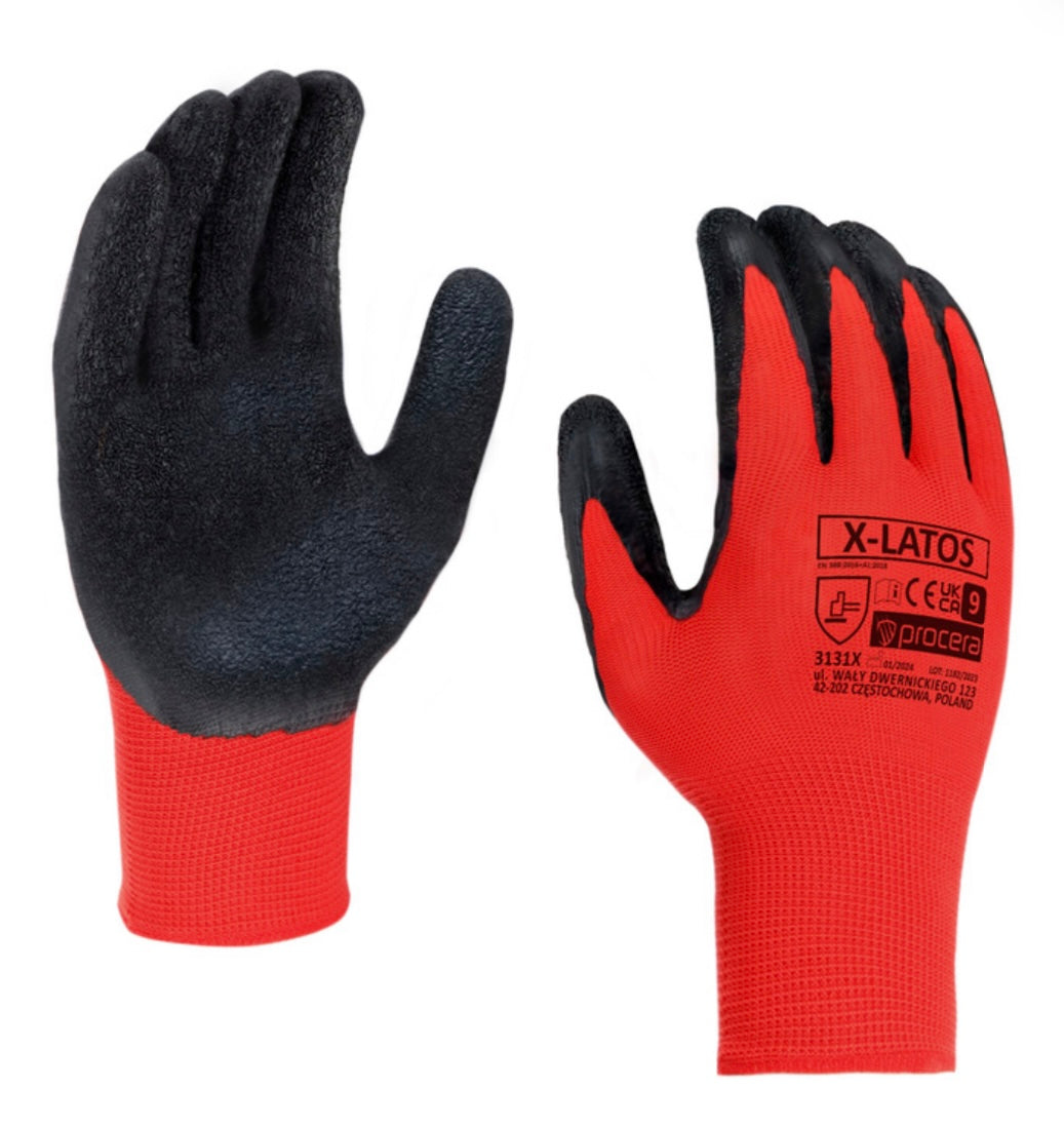 ARBEIDSHANSKE X-LATOS MONTERING