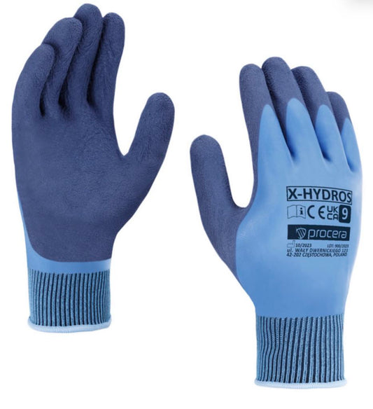 ARBEIDSHANSKE X-HYDROS MONTERING