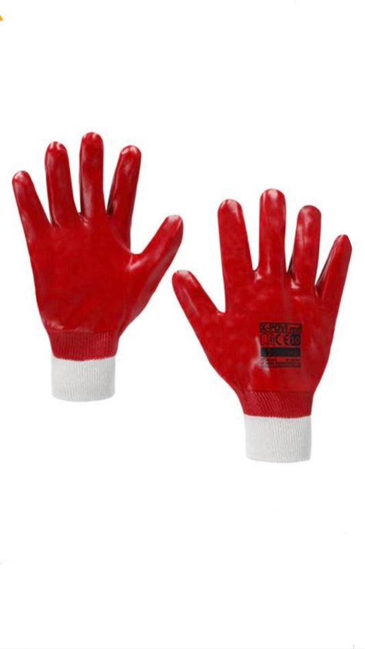 ARBEIDSHANSKE X-POVI RED MONTERING