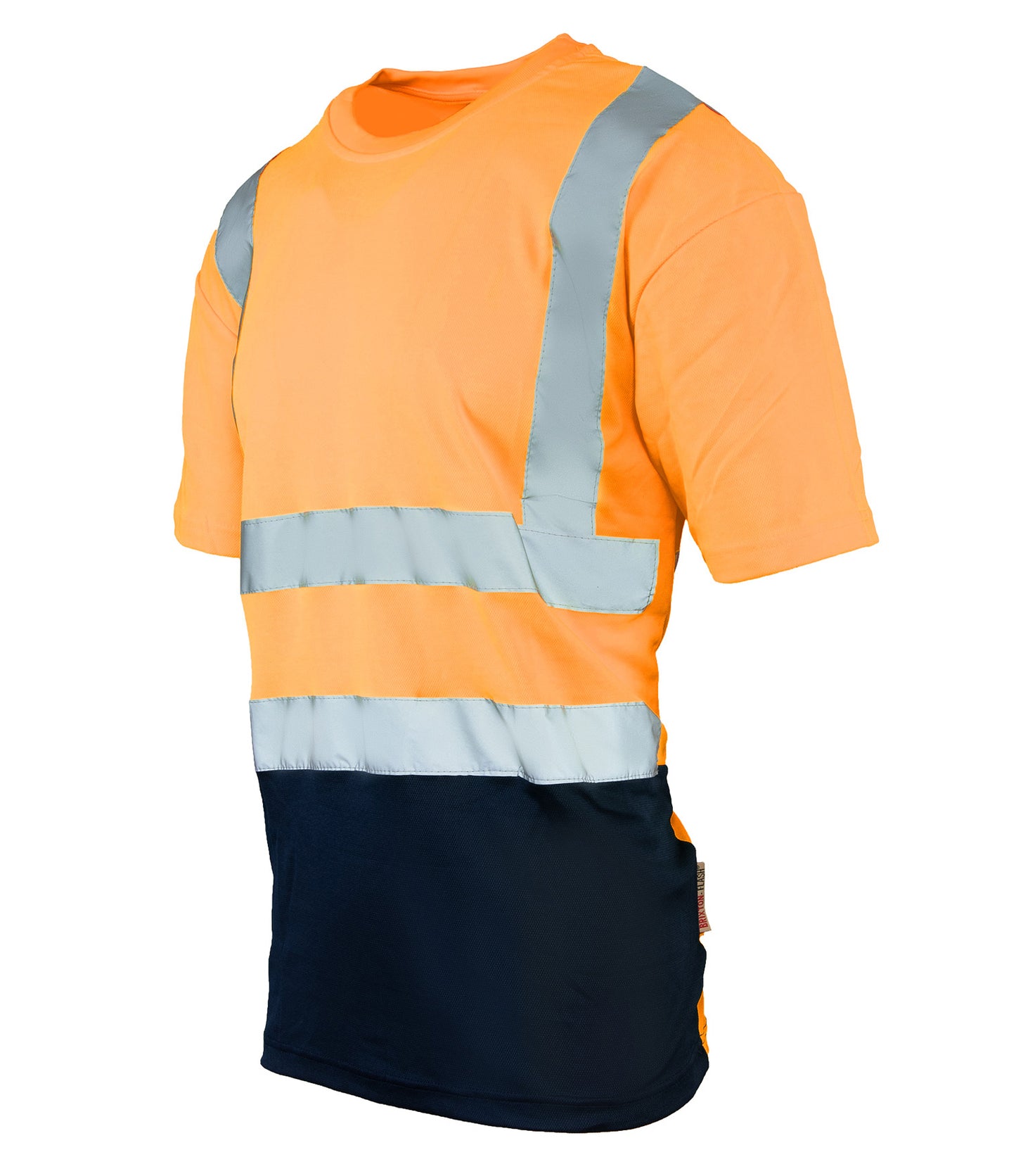 BRIXTON FLASH T-SKJORTE MED REFLEKSSTRIPER 50-50 160G