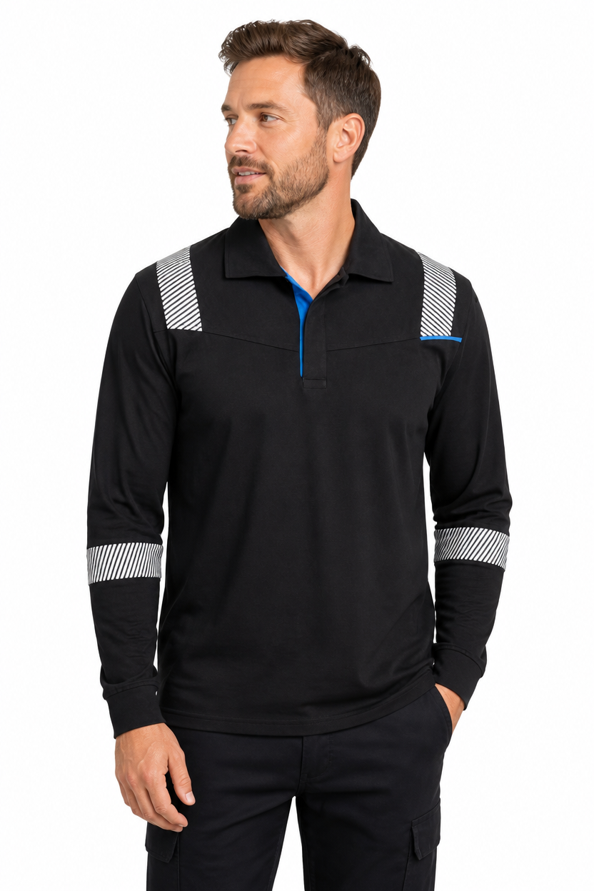 FR711 – WX3 FR Modaflame Langermet Polo