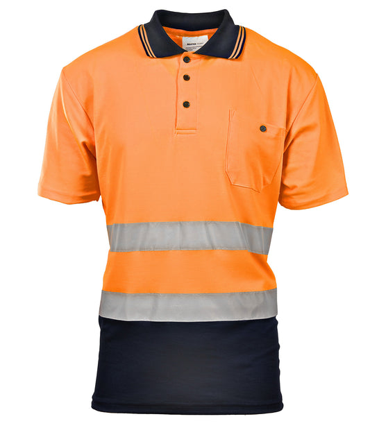 BRIXTON FLASH POLOSKJORTE 50/50 ORANSJE KAT. II BF012