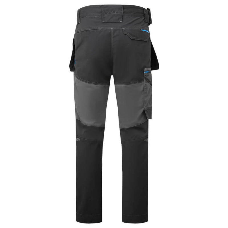 WX3 Slim Fit arbeidsbukse med hengelommer – grå (T719)