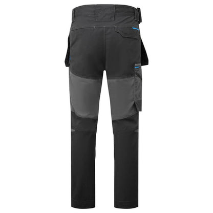 WX3 Slim Fit arbeidsbukse med hengelommer – grå (T719)