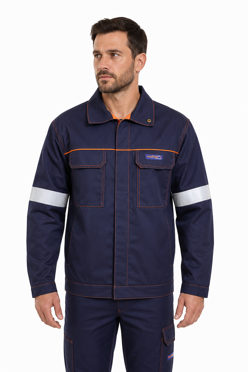 PROFFLAM ANTISTATIC BLUSE MED REFLEKS KAT.  II, AOBL