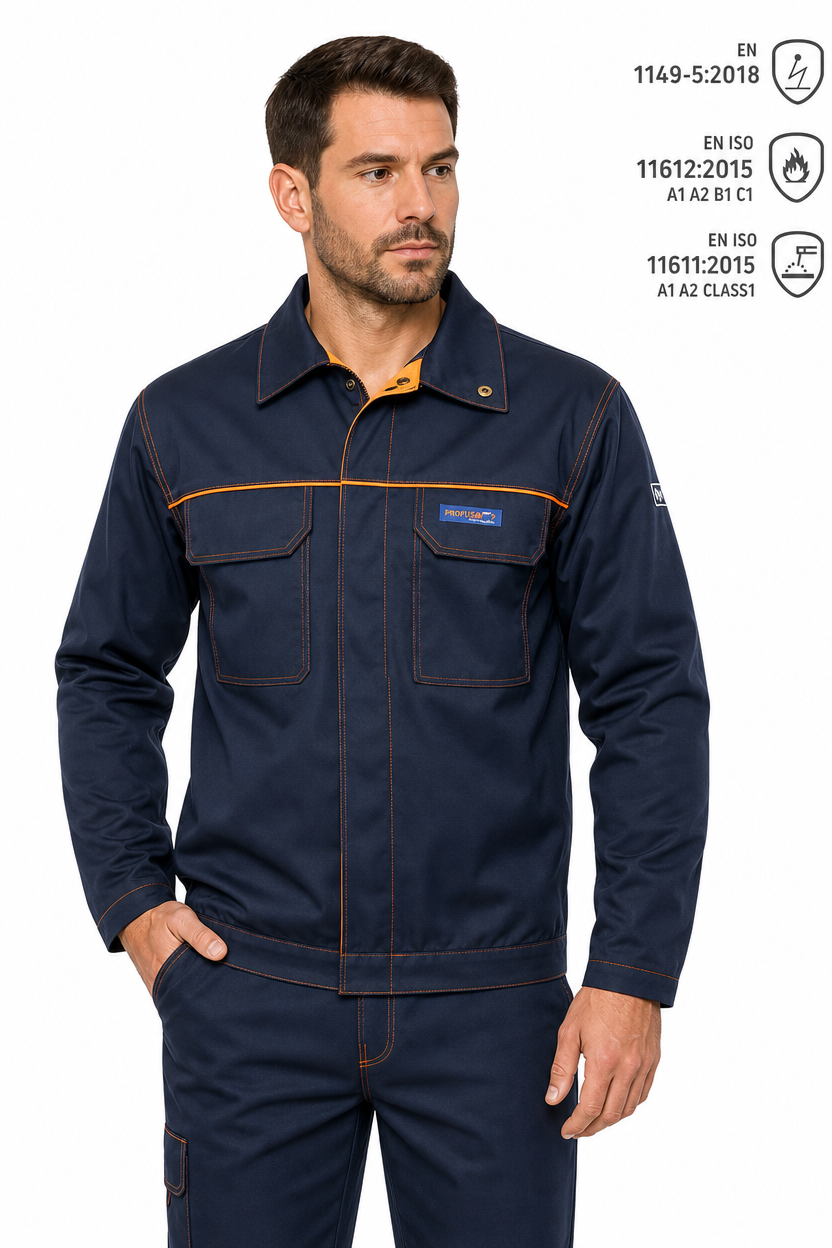 PROFFLAM ANTISTATIC BLUSE KAT. II AOBL