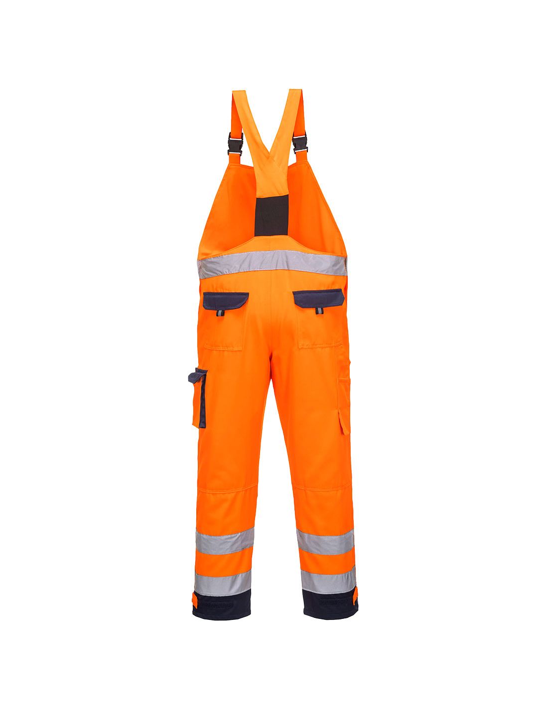 TX52 – Hi-Vis Snekkerbukse Dijon – oransje/marine