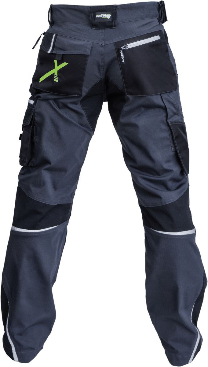FLEX LINE arbeidsbukse – grå - STALCO PERFECT S-79045